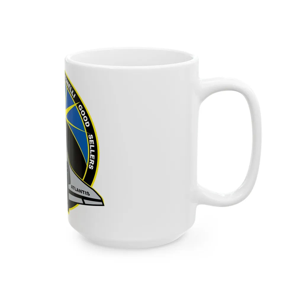 STS 132 (NASA) White Coffee Mug-Go Mug Yourself