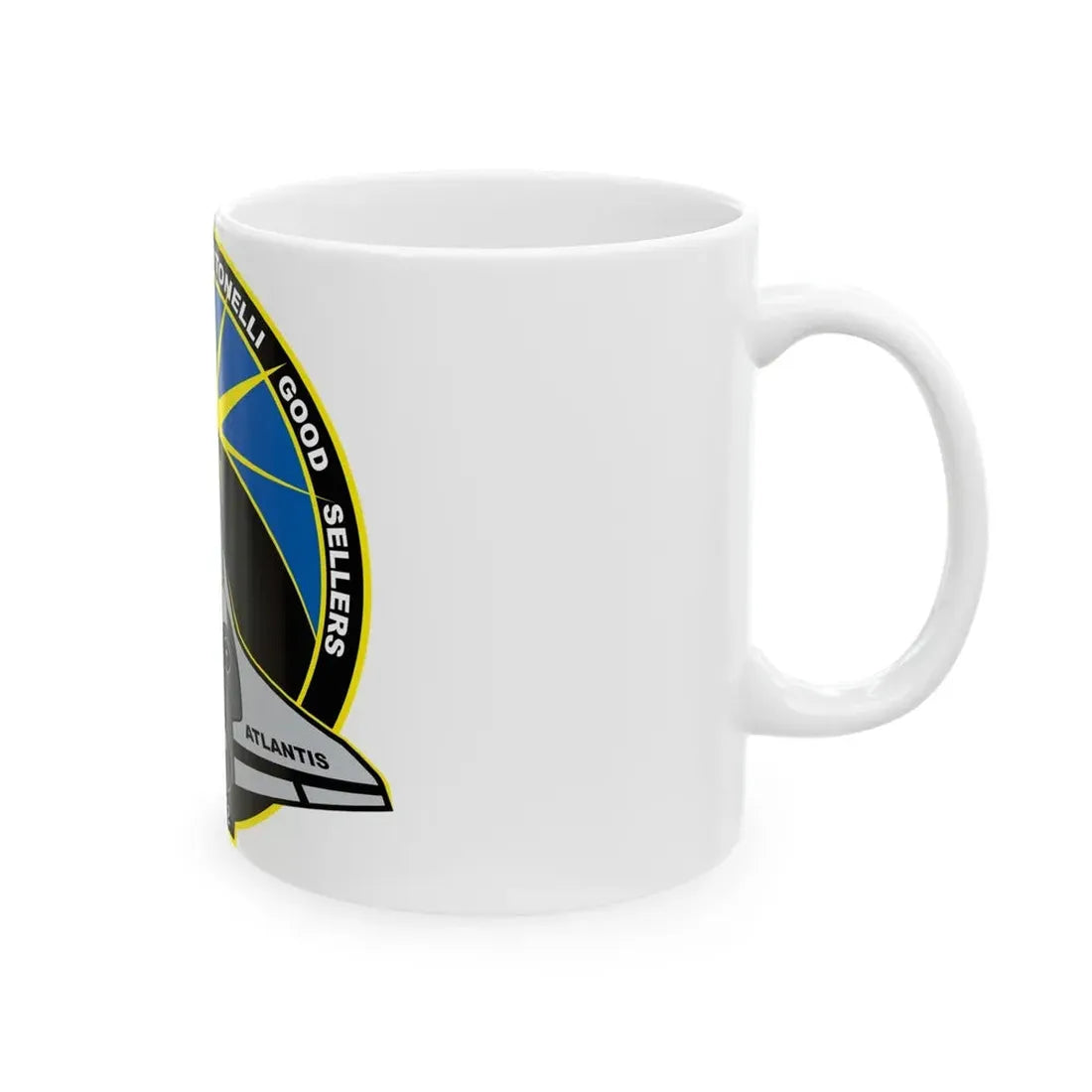 STS 132 (NASA) White Coffee Mug - Go Mug Yourself