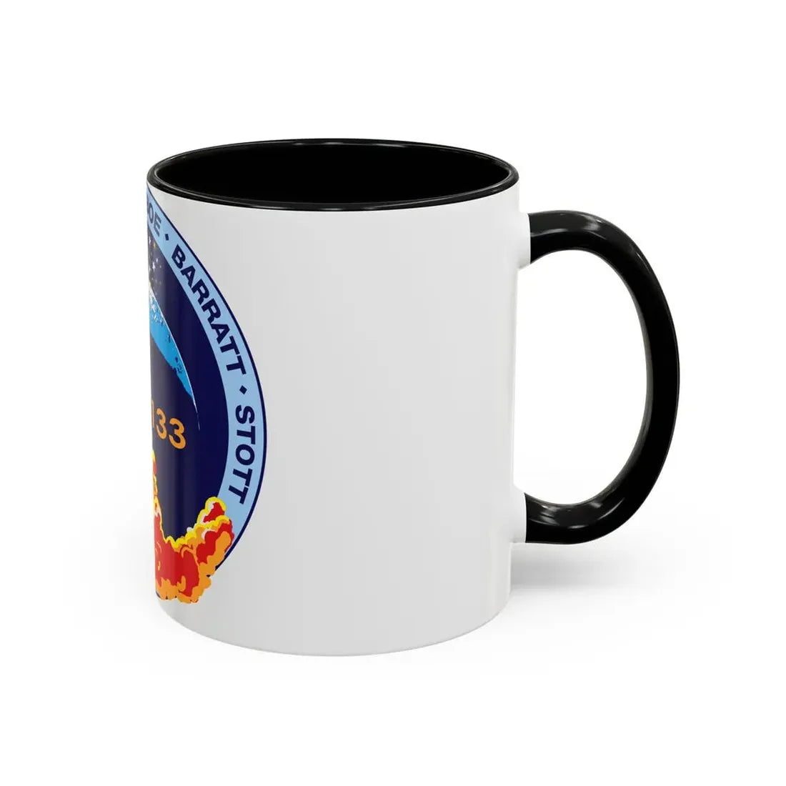 STS 133 (NASA) Accent Coffee Mug - Go Mug Yourself