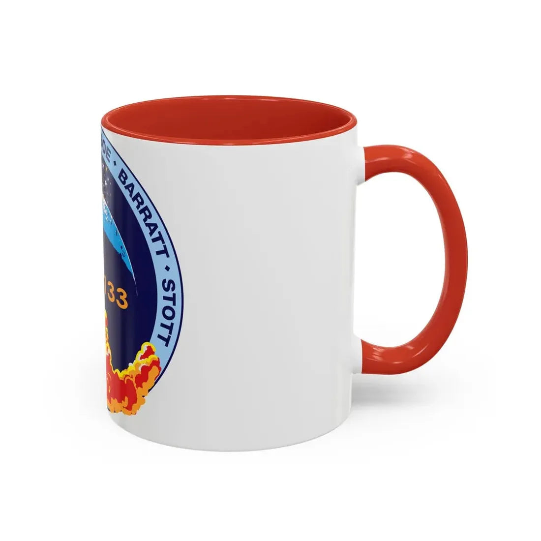 STS 133 (NASA) Accent Coffee Mug - Go Mug Yourself