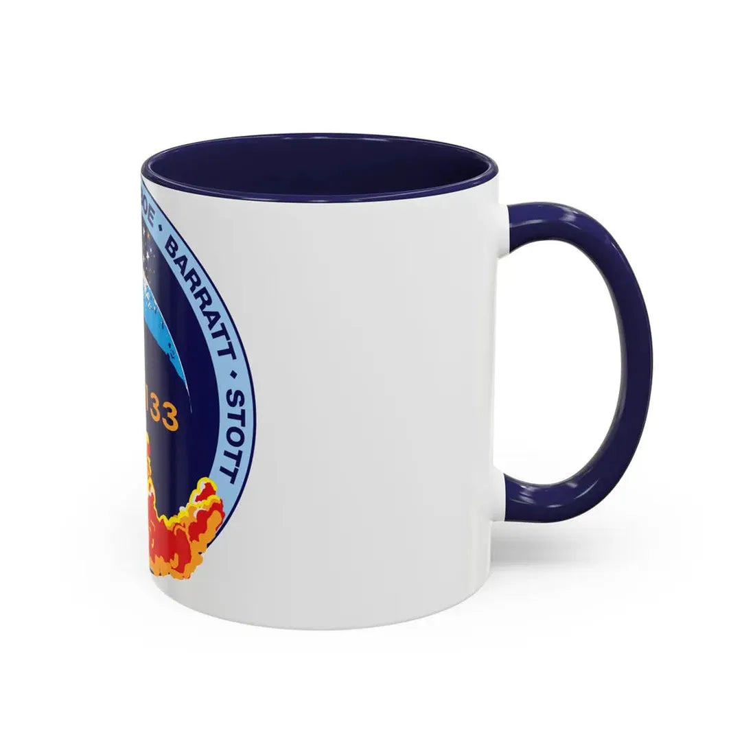 STS 133 (NASA) Accent Coffee Mug - Go Mug Yourself