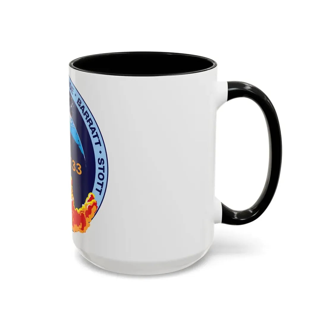 STS 133 (NASA) Accent Coffee Mug - Go Mug Yourself