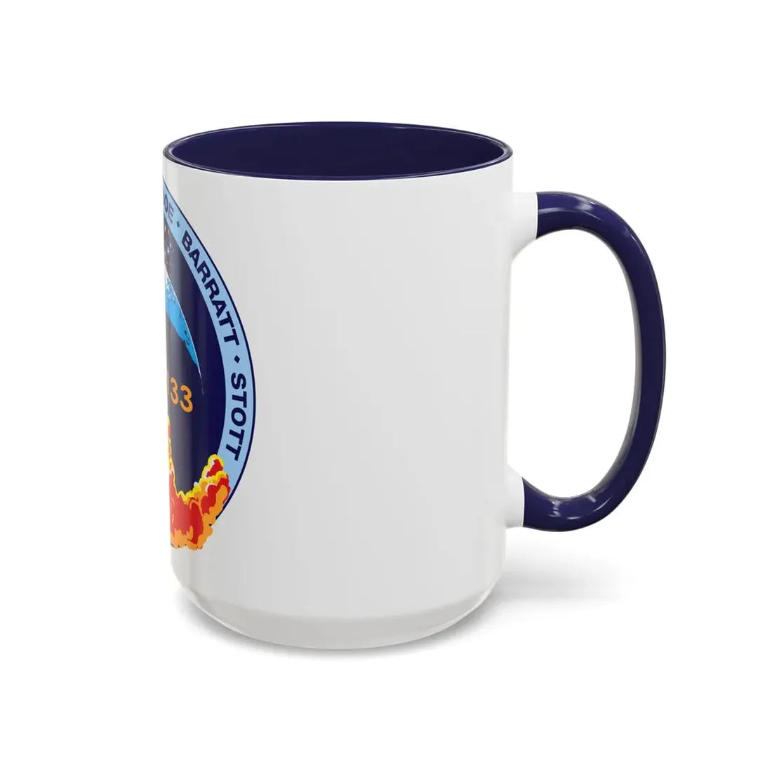 STS 133 (NASA) Accent Coffee Mug - Go Mug Yourself