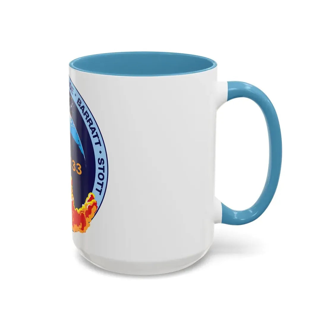 STS 133 (NASA) Accent Coffee Mug - Go Mug Yourself