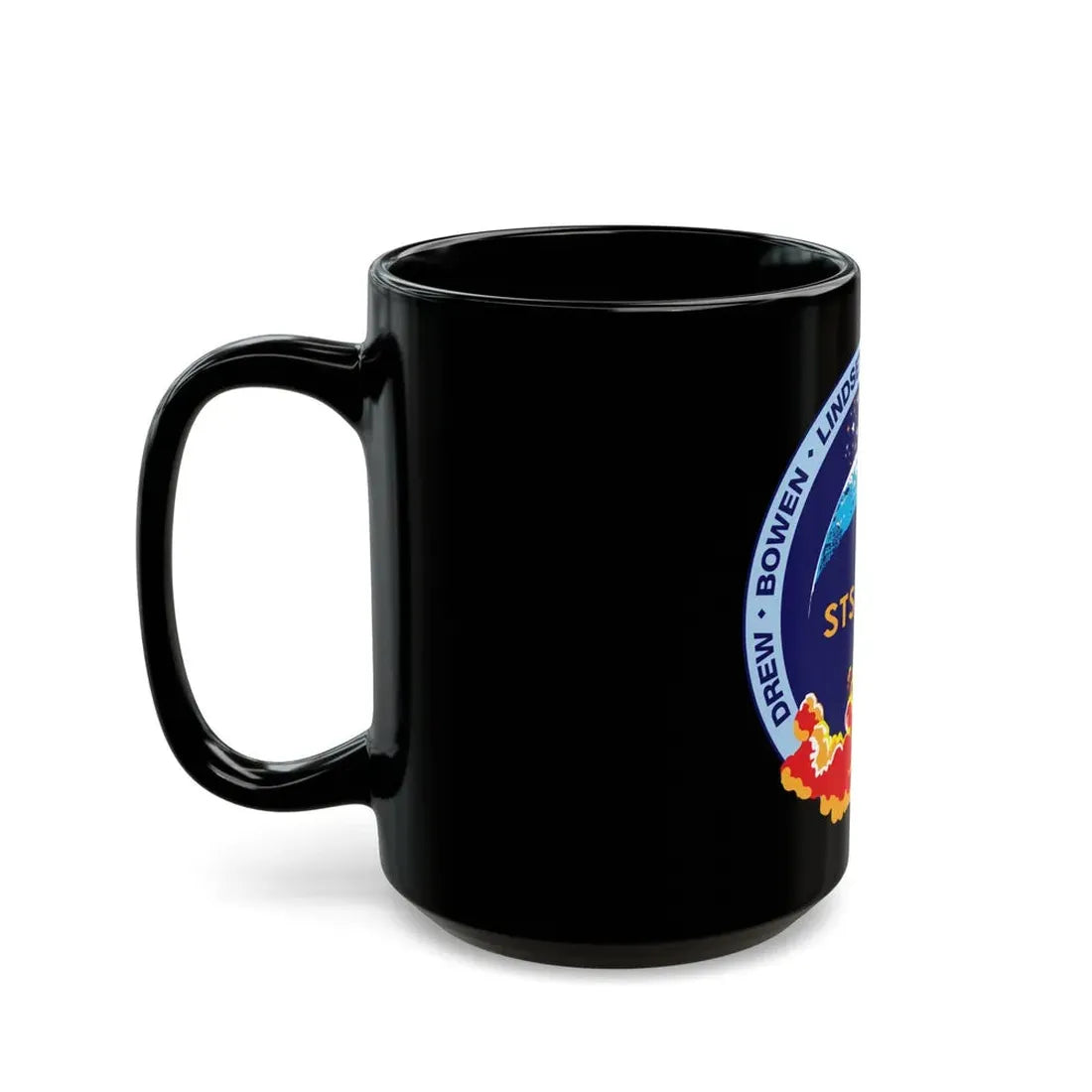 STS 133 (NASA) Black Coffee Mug - Go Mug Yourself