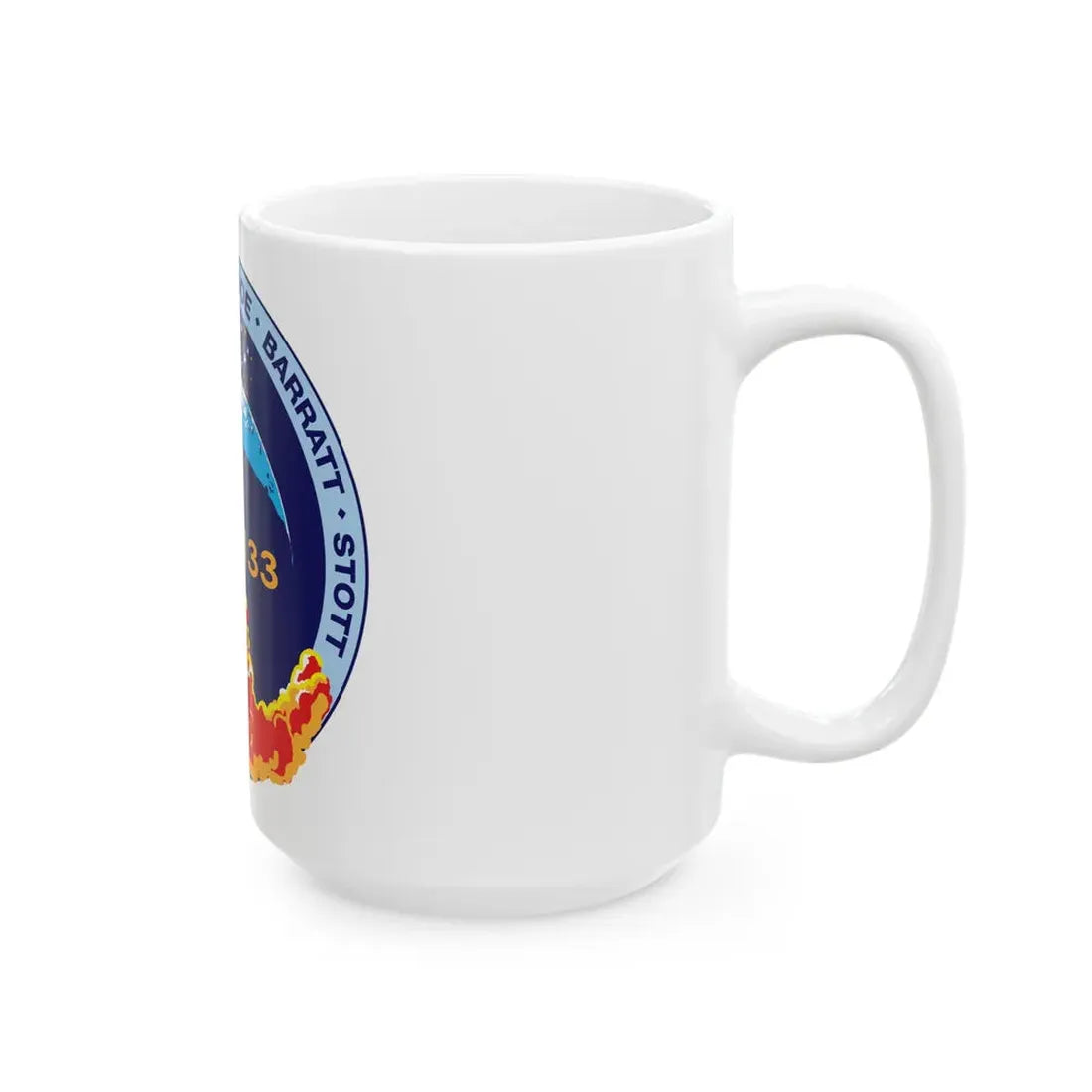 STS 133 (NASA) White Coffee Mug - Go Mug Yourself