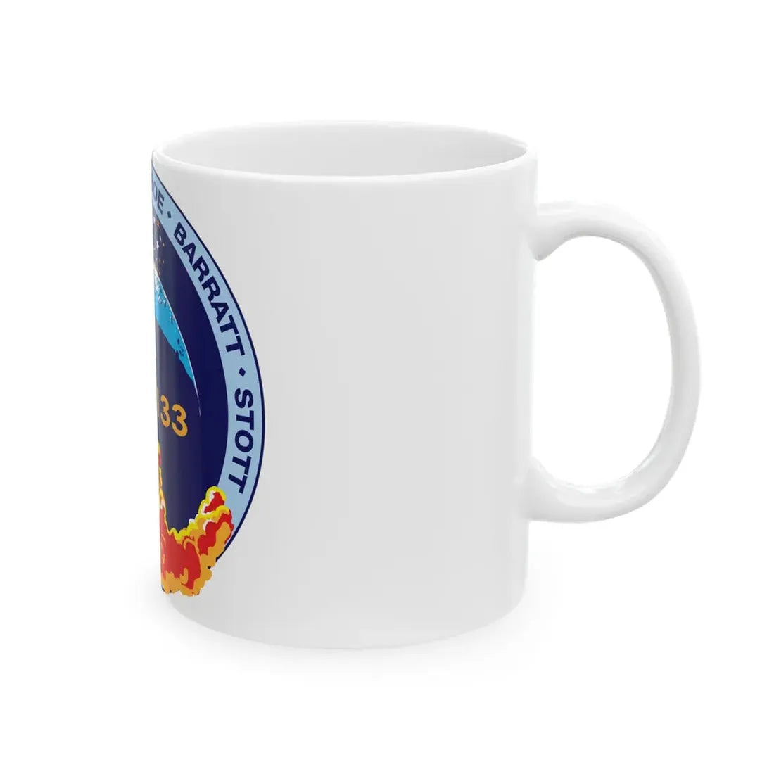 STS 133 (NASA) White Coffee Mug - Go Mug Yourself