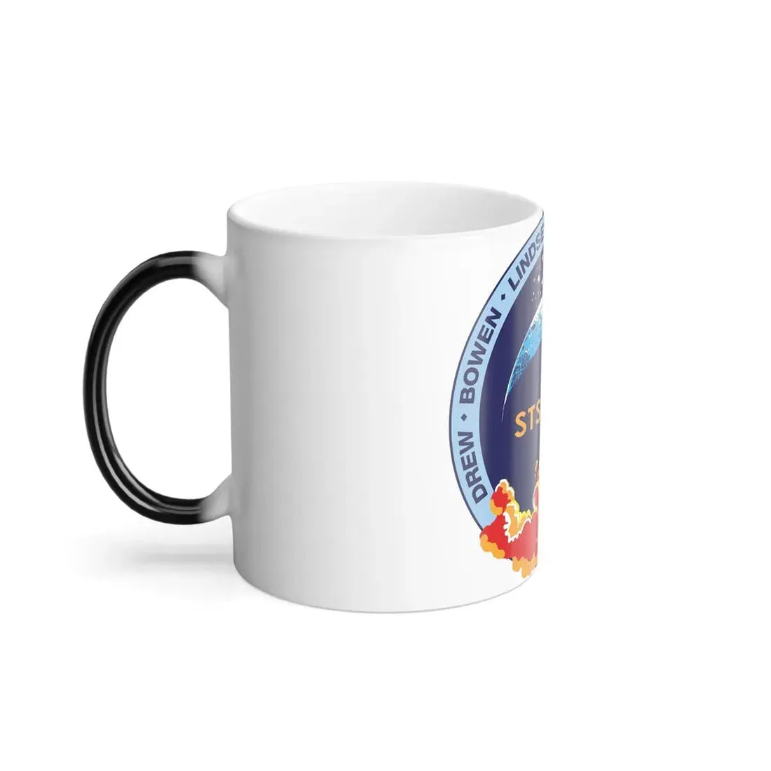 STS 133 Patch NASA - Color Changing Mug 11oz - Go Mug Yourself
