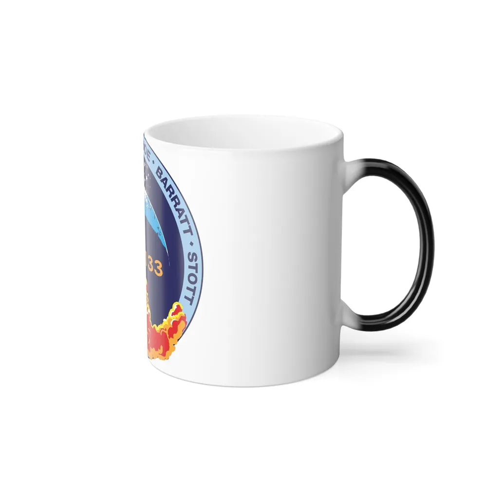 STS 133 Patch NASA - Color Changing Mug 11oz-Go Mug Yourself