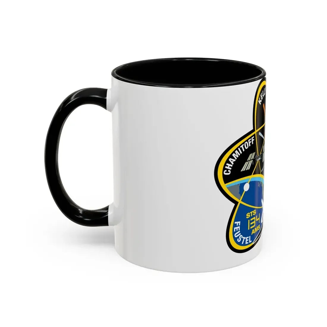 STS 134 (NASA) Accent Coffee Mug - Go Mug Yourself