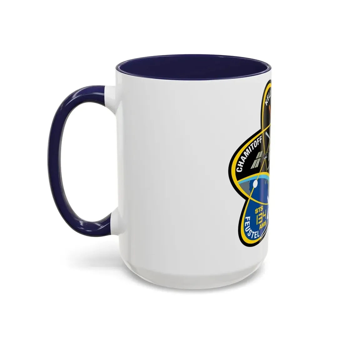 STS 134 (NASA) Accent Coffee Mug - Go Mug Yourself