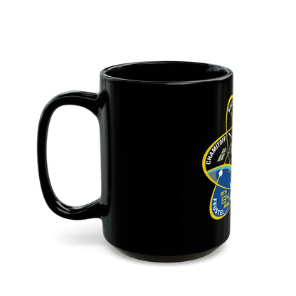 STS 134 (NASA) Black Coffee Mug-Go Mug Yourself