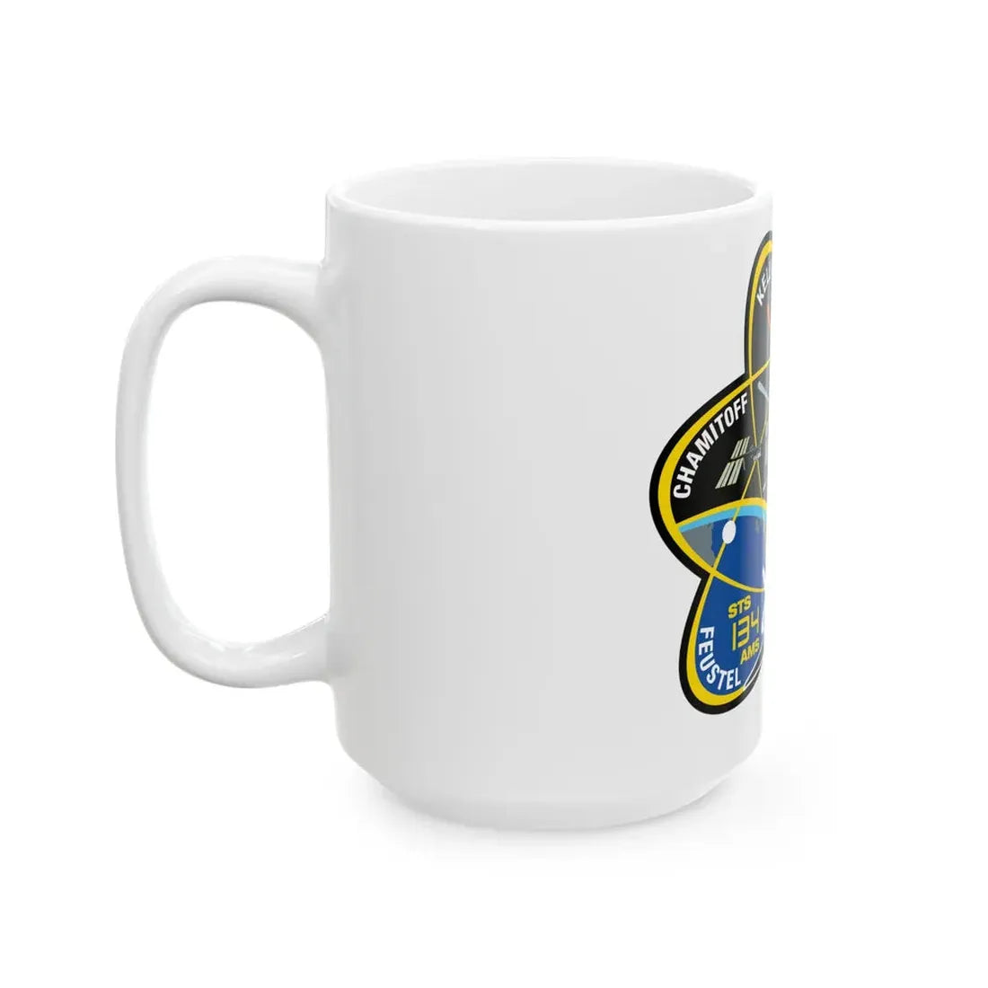 STS 134 (NASA) White Coffee Mug - Go Mug Yourself