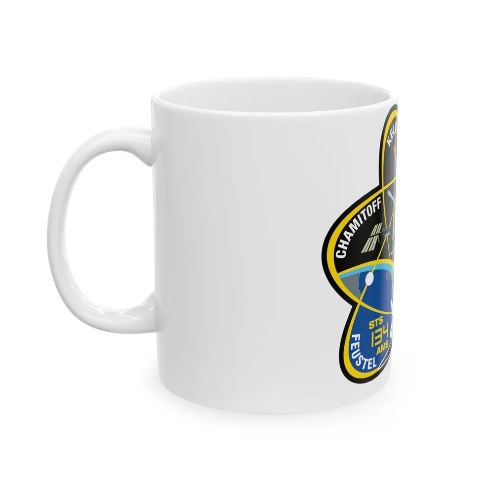 STS 134 (NASA) White Coffee Mug-Go Mug Yourself