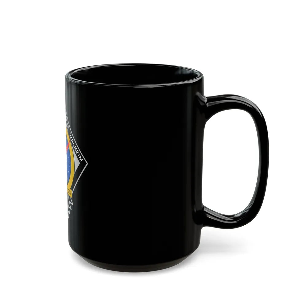 STS 135 (NASA) Black Coffee Mug-Go Mug Yourself