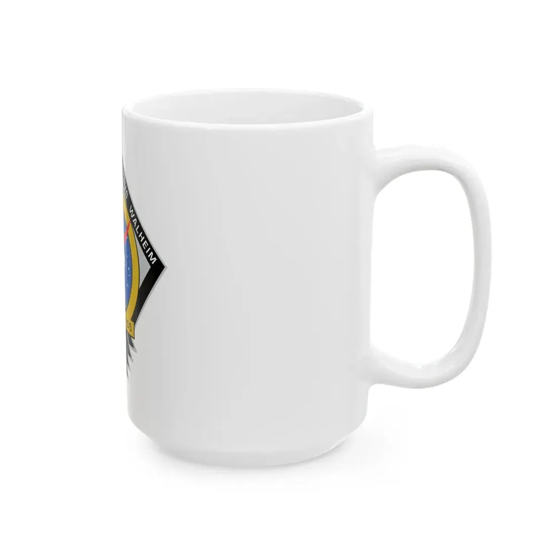 STS 135 (NASA) White Coffee Mug - Go Mug Yourself