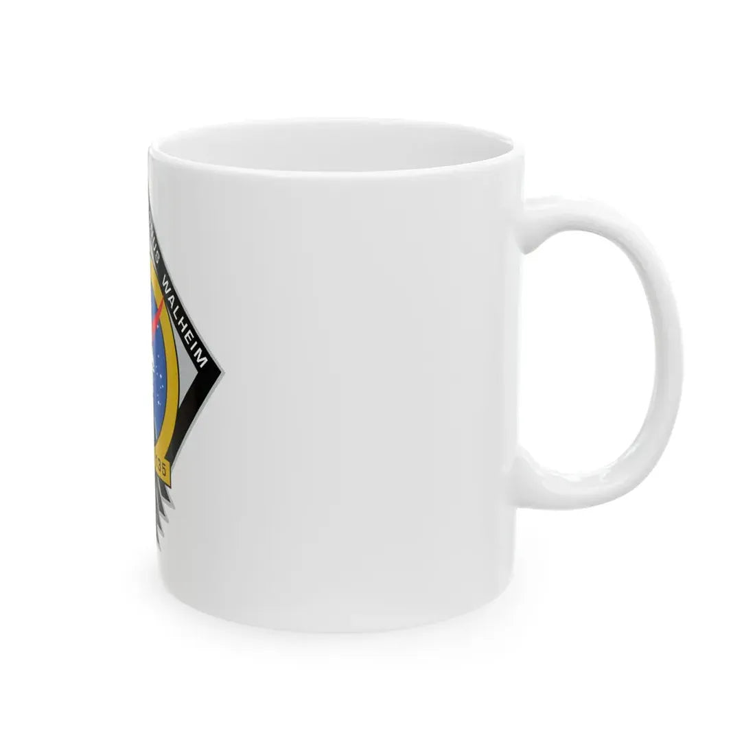 STS 135 (NASA) White Coffee Mug - Go Mug Yourself