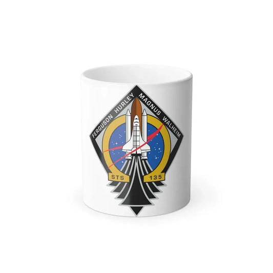 STS 135 Patch NASA - Color Changing Mug 11oz Default Title 11oz - Go Mug Yourself