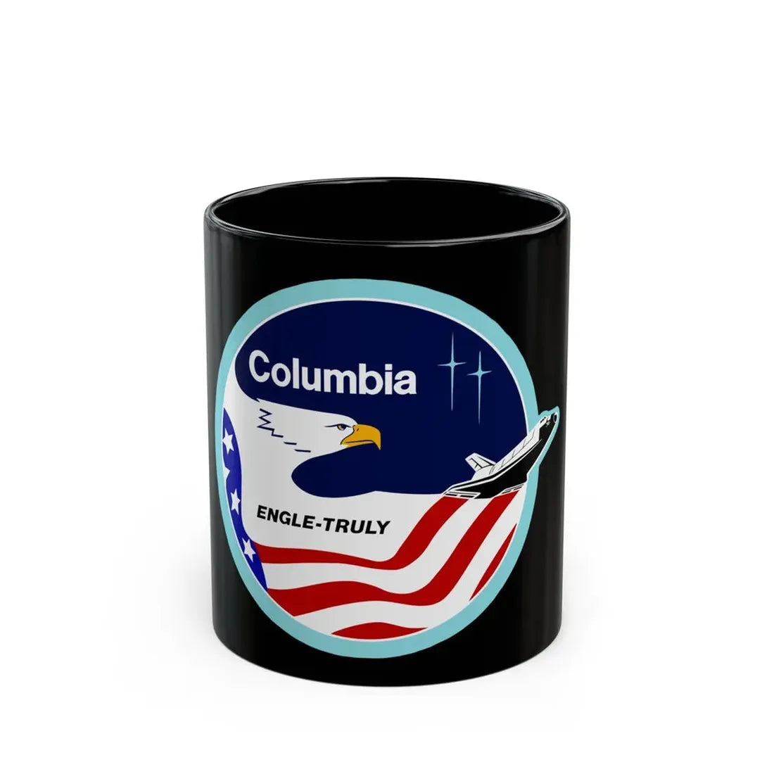 STS 2 (NASA) Black Coffee Mug 11oz - Go Mug Yourself