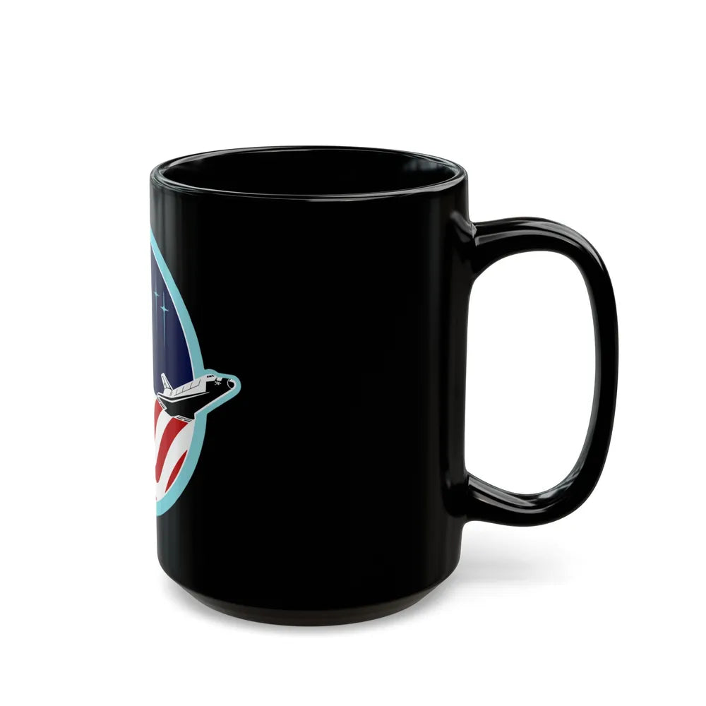 STS 2 (NASA) Black Coffee Mug-Go Mug Yourself