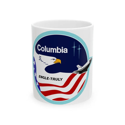 STS 2 (NASA) White Coffee Mug-11oz-Go Mug Yourself