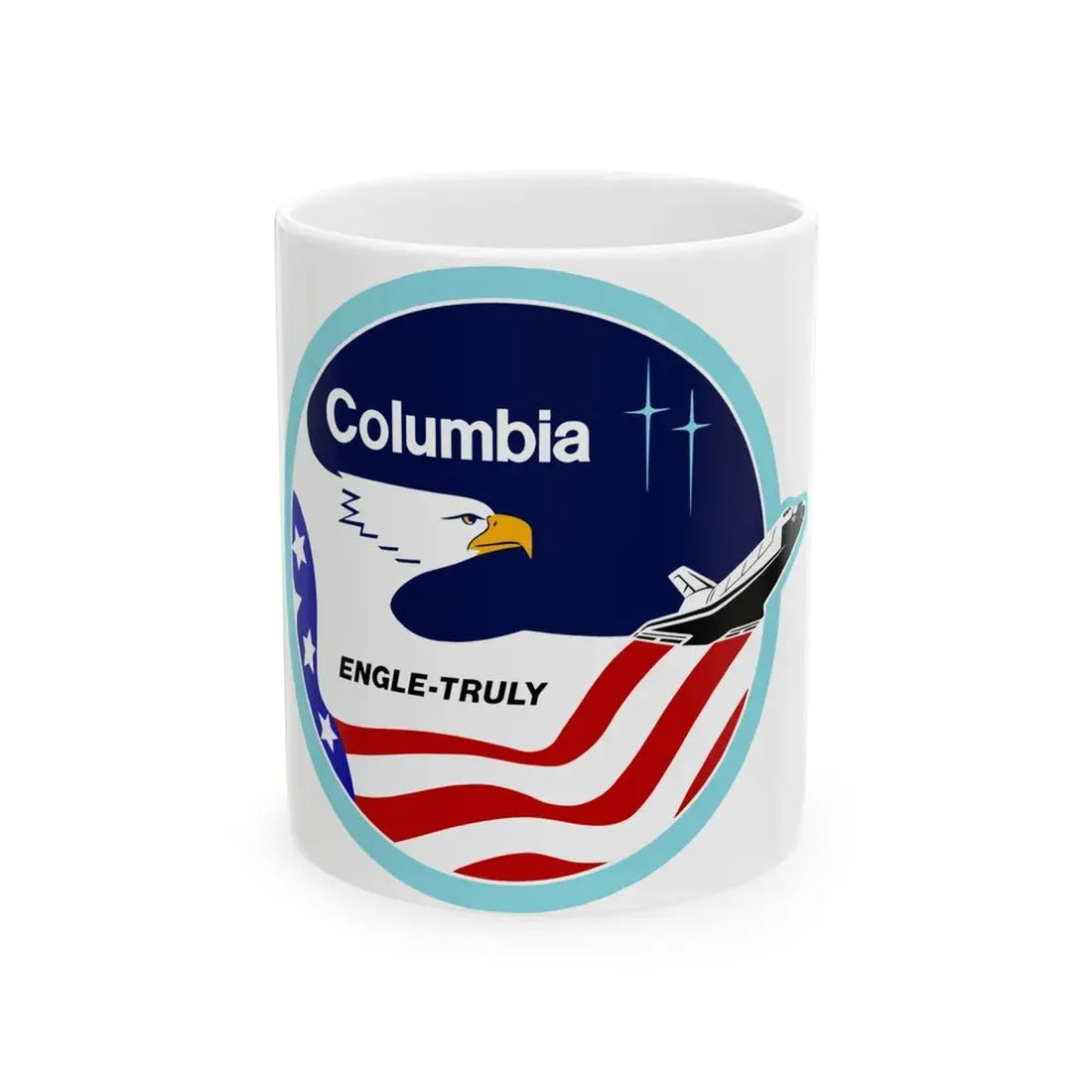 STS 2 (NASA) White Coffee Mug 11oz - Go Mug Yourself