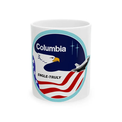 STS 2 (NASA) White Coffee Mug 11oz - Go Mug Yourself
