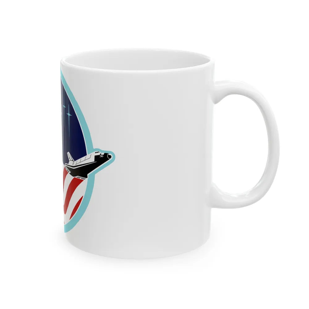 STS 2 (NASA) White Coffee Mug-Go Mug Yourself