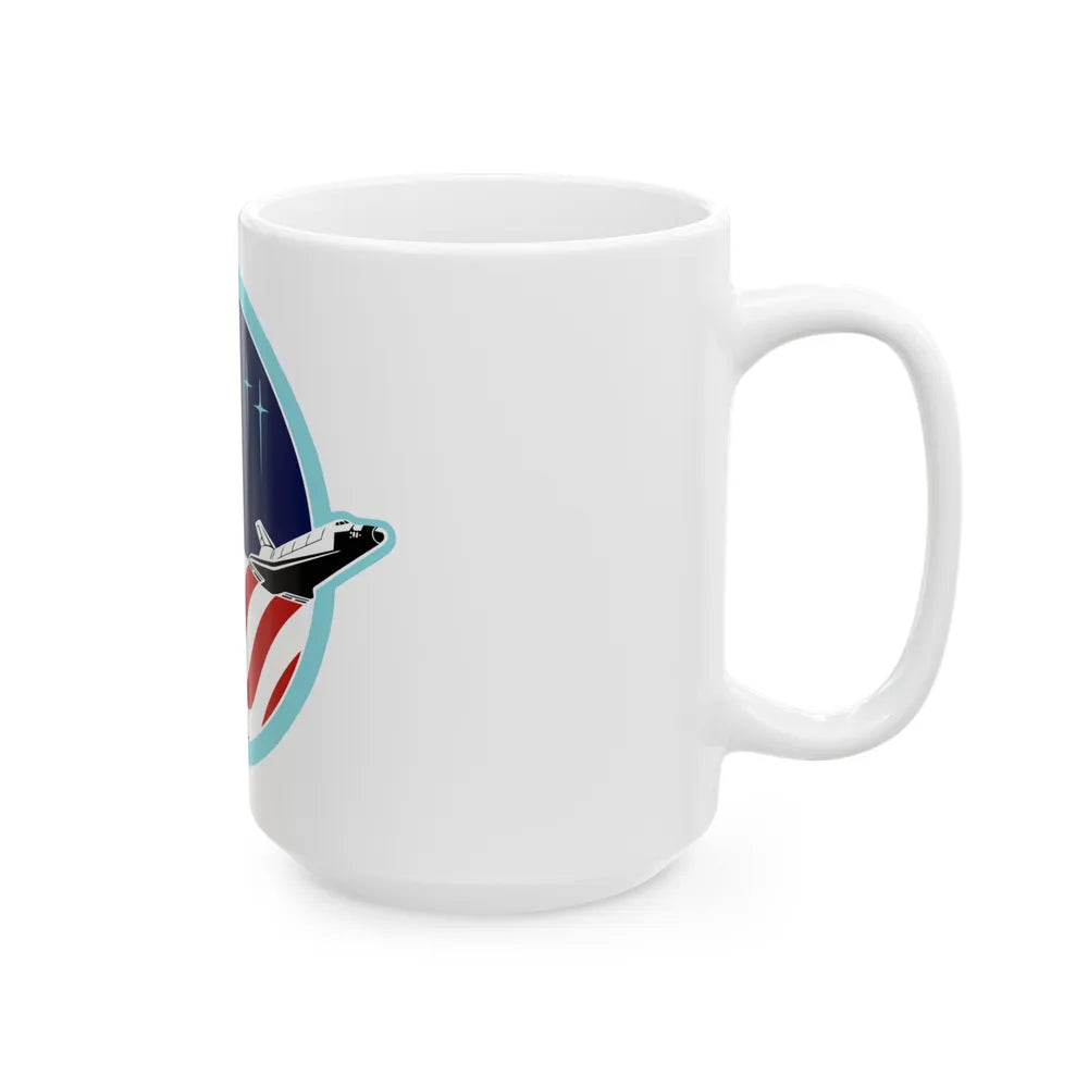 STS 2 (NASA) White Coffee Mug-Go Mug Yourself