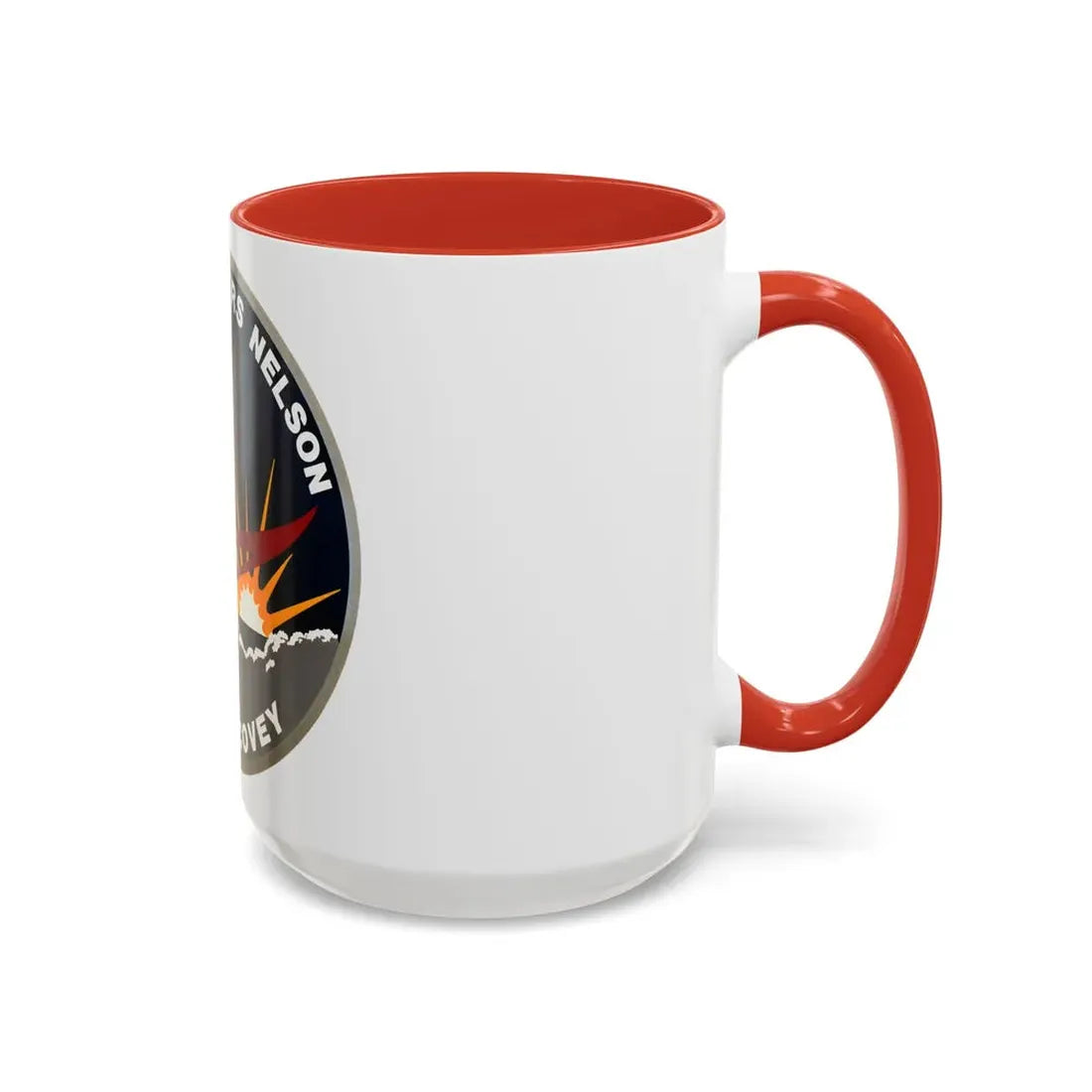 STS 26 (NASA) Accent Coffee Mug - Go Mug Yourself