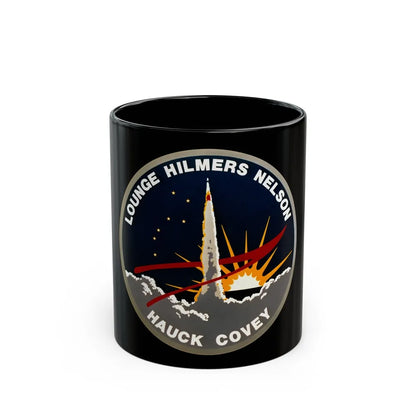 STS 26 (NASA) Black Coffee Mug-11oz-Go Mug Yourself