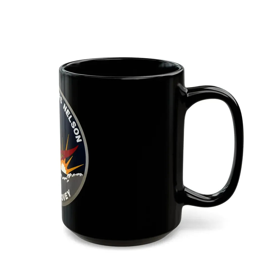 STS 26 (NASA) Black Coffee Mug - Go Mug Yourself