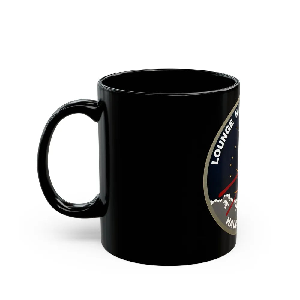 STS 26 (NASA) Black Coffee Mug-Go Mug Yourself