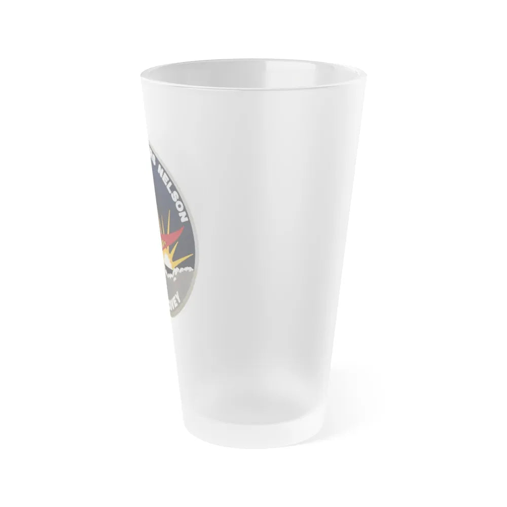 STS 26 (NASA) Frosted Pint Glass 16oz-Go Mug Yourself