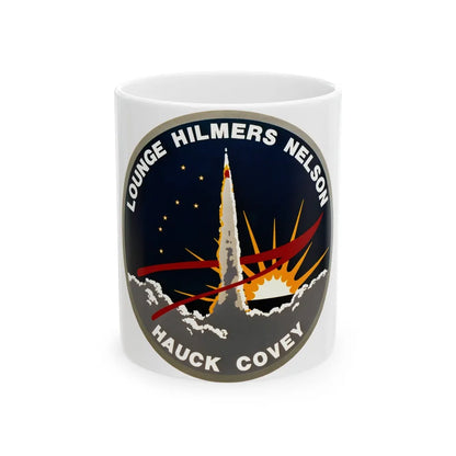 STS 26 (NASA) White Coffee Mug-11oz-Go Mug Yourself