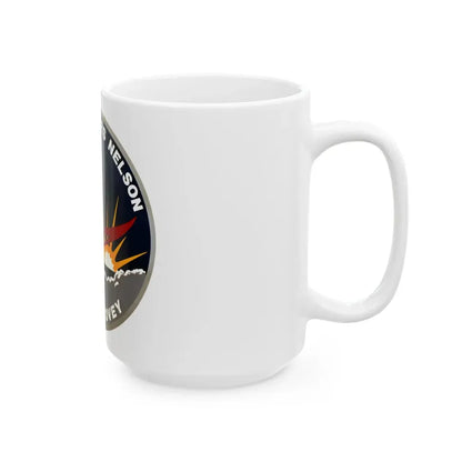 STS 26 (NASA) White Coffee Mug - Go Mug Yourself