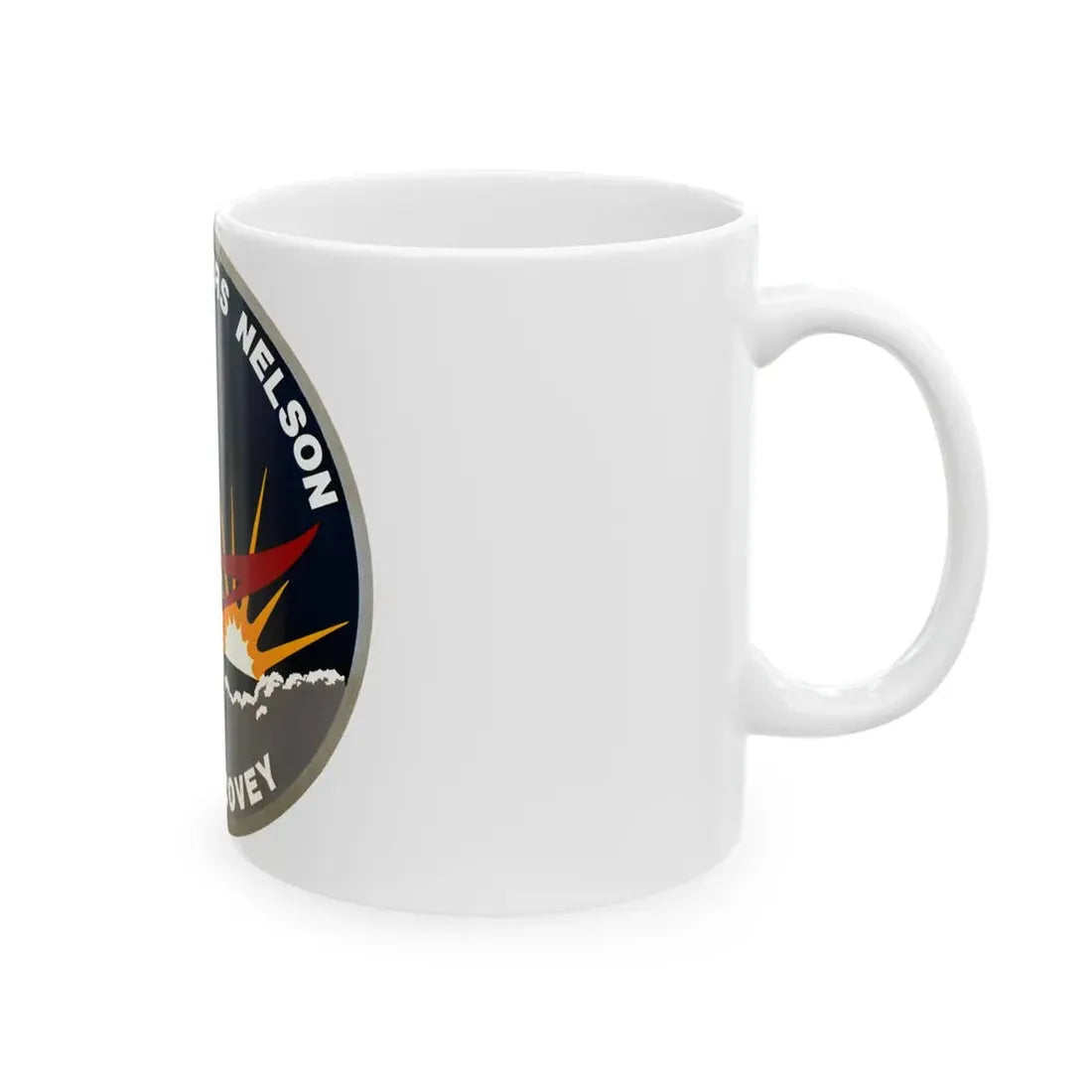 STS 26 (NASA) White Coffee Mug - Go Mug Yourself