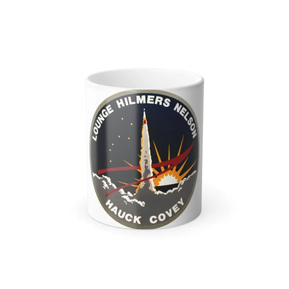 STS 26 Patch NASA - Color Changing Mug 11oz-11oz-Go Mug Yourself