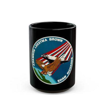 STS 28 (NASA) Black Coffee Mug-15oz-Go Mug Yourself