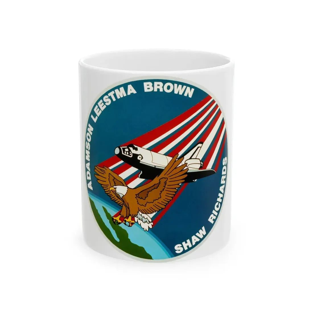 STS 28 (NASA) White Coffee Mug 11oz - Go Mug Yourself