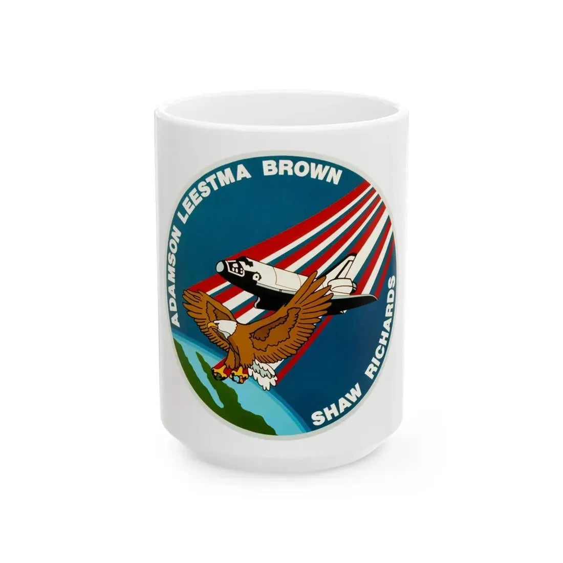 STS 28 (NASA) White Coffee Mug 15oz - Go Mug Yourself