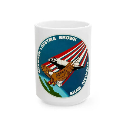 STS 28 (NASA) White Coffee Mug 15oz - Go Mug Yourself
