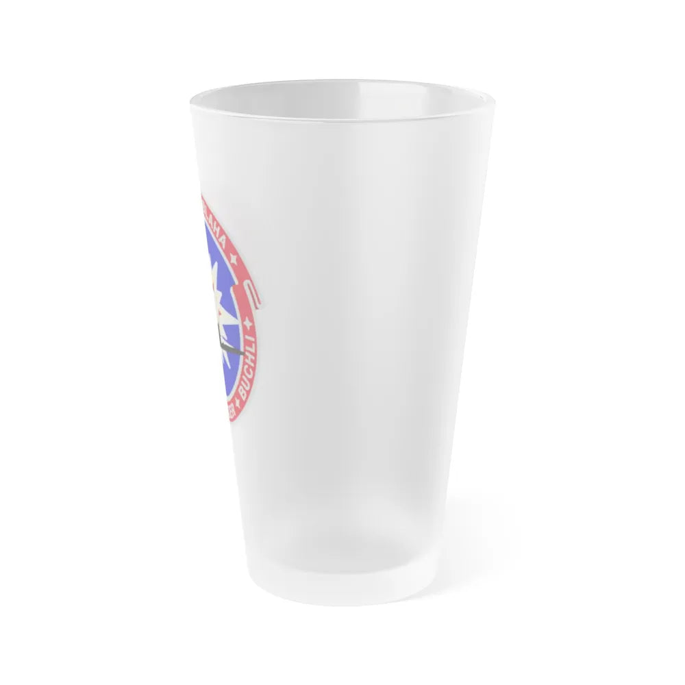 STS 29 (NASA) Frosted Pint Glass 16oz-Go Mug Yourself