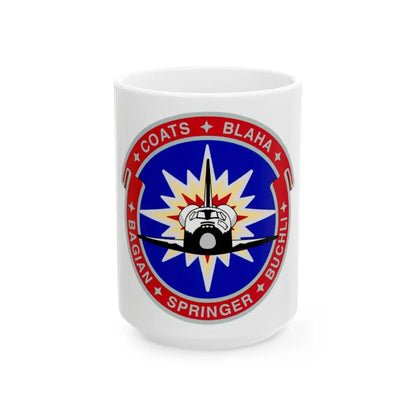 STS 29 (NASA) White Coffee Mug-15oz-Go Mug Yourself