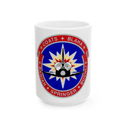 STS 29 (NASA) White Coffee Mug 15oz - Go Mug Yourself