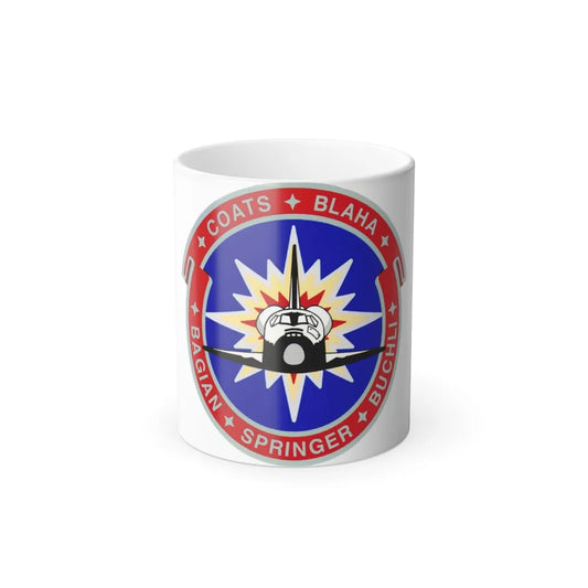 STS 29 Patch NASA - Color Changing Mug 11oz-11oz-Go Mug Yourself