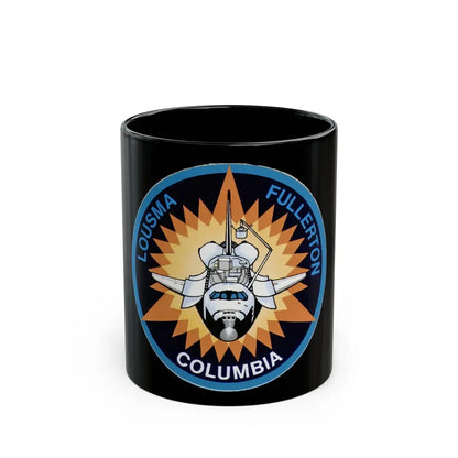 STS 3 (NASA) Black Coffee Mug 11oz - Go Mug Yourself
