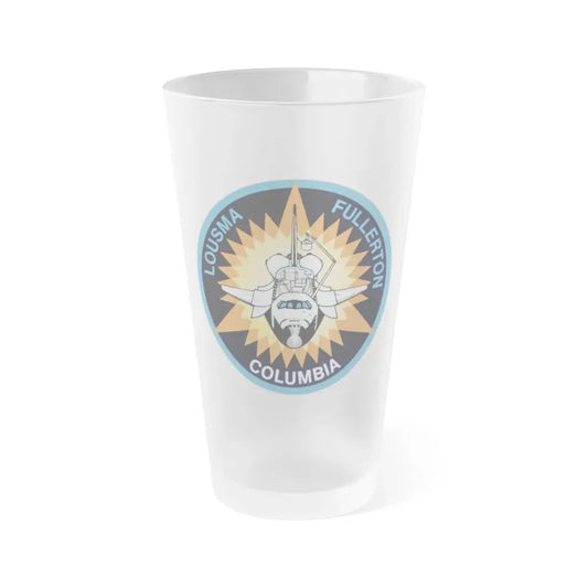 STS 3 (NASA) Frosted Pint Glass 16oz Default Title - Go Mug Yourself