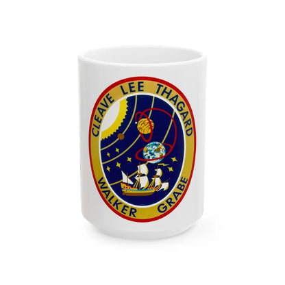 STS 30 (NASA) White Coffee Mug-15oz-Go Mug Yourself