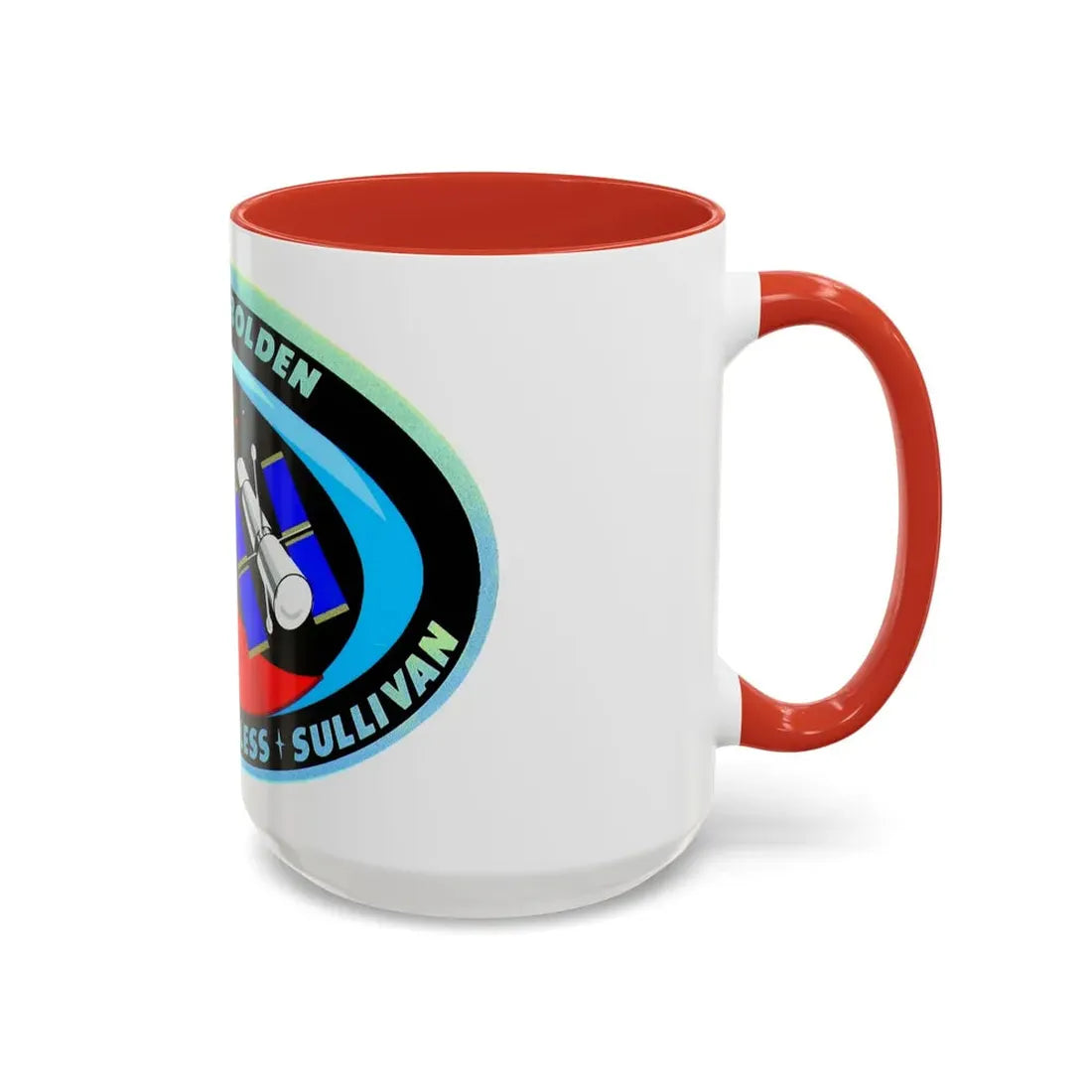 STS 31 (NASA) Accent Coffee Mug - Go Mug Yourself
